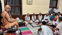 HH Swamiji's visit to Shri Venkatramana Temple, Karkala (13 Feb 2025)